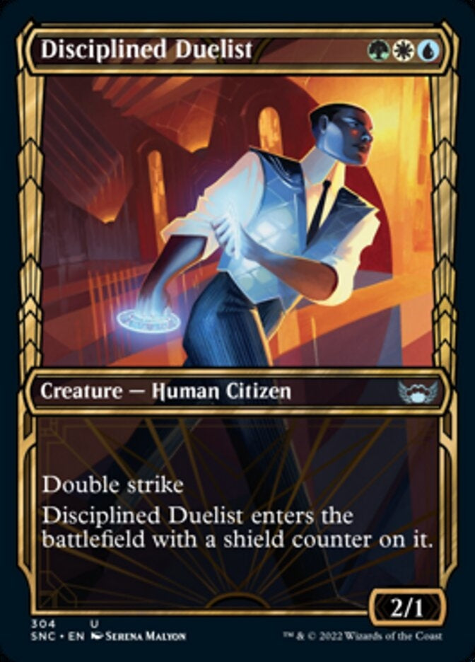 Disciplined Duelist [ #304 Golden Age Showcase ] (SNC-U)