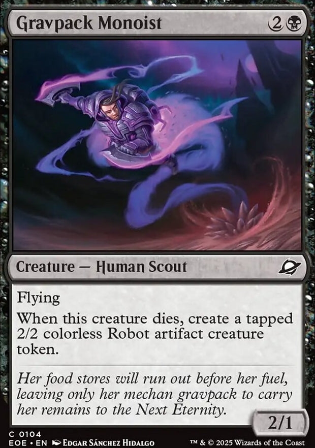 Gravpack Monoist [ #0104 ] (EOE-C)