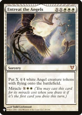 Entreat the Angels (AVR-M-FOIL-LIST)