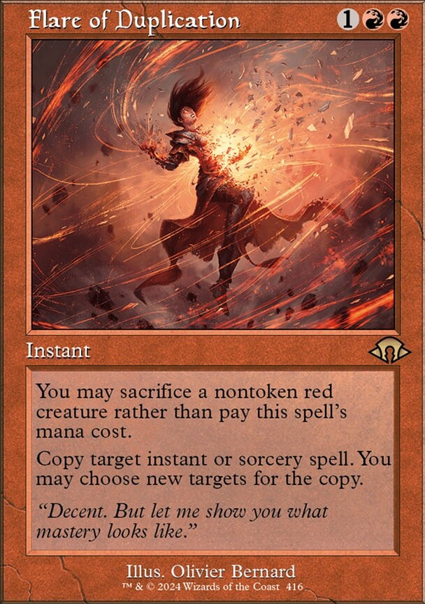 Flare of Duplication [#0416 Retro Frame] (MH3-R)