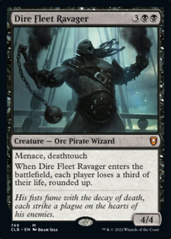 Dire Fleet Ravager [#749 Commander Decks] (CLB-M)