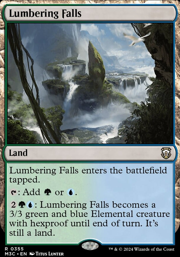 Lumbering Falls [#0355] (M3C-R)