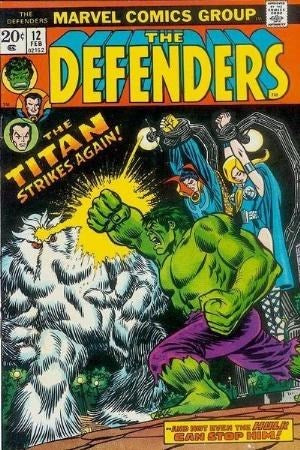 Defenders (1974 Series) #12 (8.5) 1st Valkyrie's sword Dragonfang