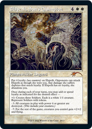 Elspeth, Sun's Champion [#2013] (SLC-R-FOIL)