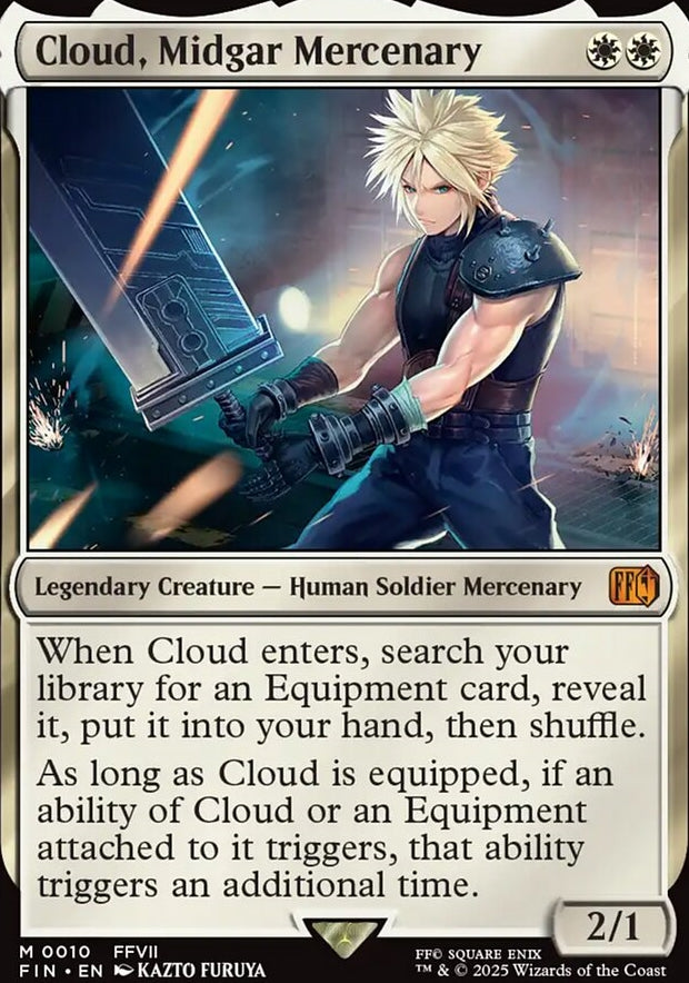 Cloud, Midgar Mercenary [ #0010 ] (FIN-M)