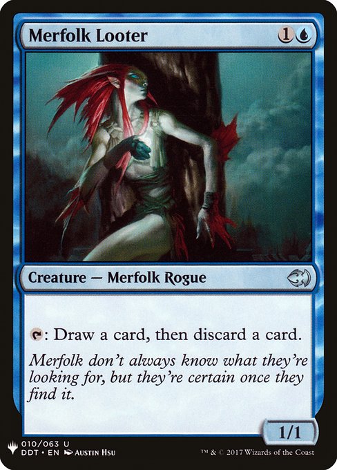 Merfolk Looter [Mystery Booster #0426] (DDT-C)