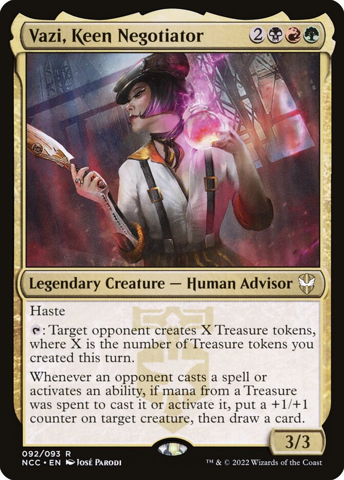 Vazi, Keen Negotiator [ #0092 ] (NCC-R)
