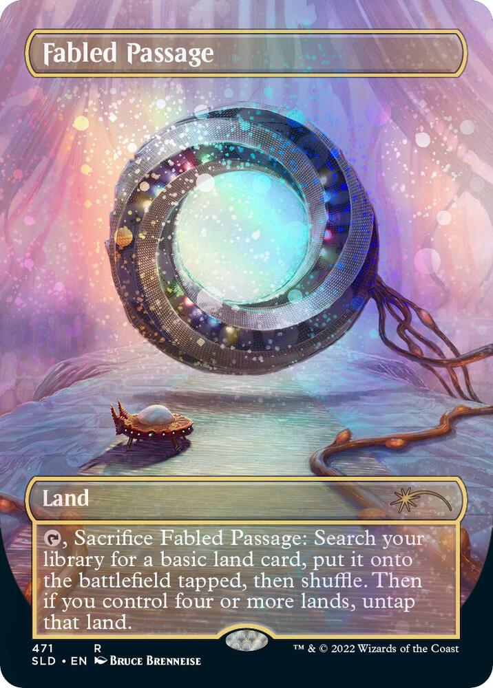 Fabled Passage [#471 Borderless] (SLD-R-FOIL)