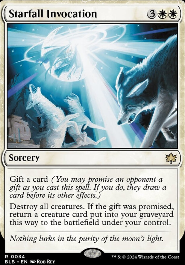 Starfall Invocation [#0034] (BLB-R-FOIL)