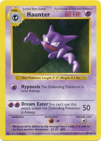 Haunter - 029/102 (BSS) Uncommon - Near Mint Unlimited