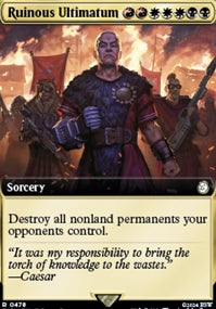 Ruinous Ultimatum [#0478 Extended Art] (PIP-R-FOIL)