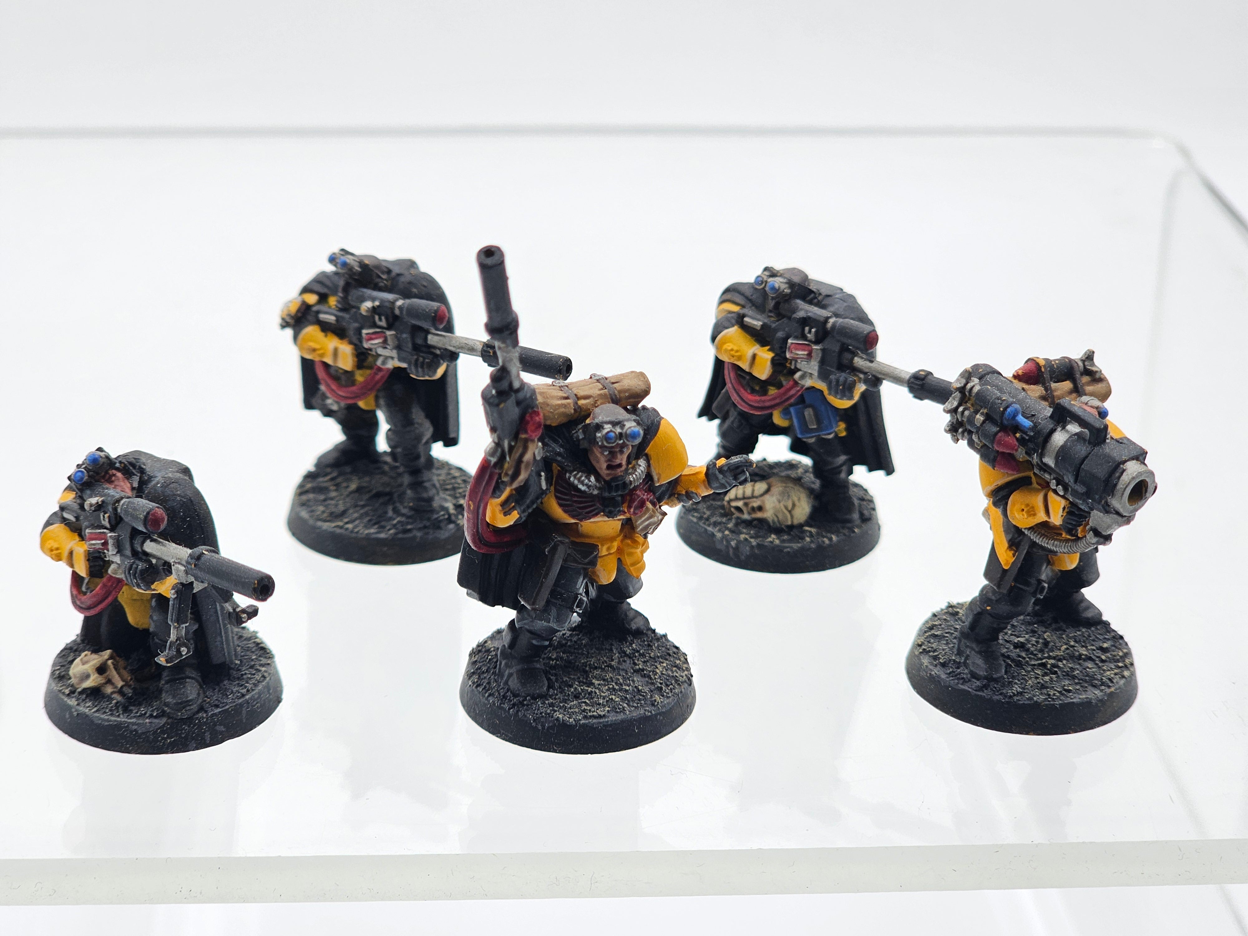 40K: Adeptus Astartes: Space Marines - Scouts with Sniper Rifles (USED, OOP)