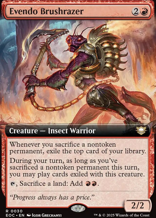 Evendo Brushrazer [ #0030 Extended Art ] (EOC-R)