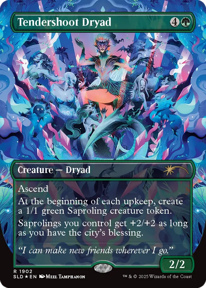 Tendershoot Dryad [#1902] (SLD-R-FOIL)