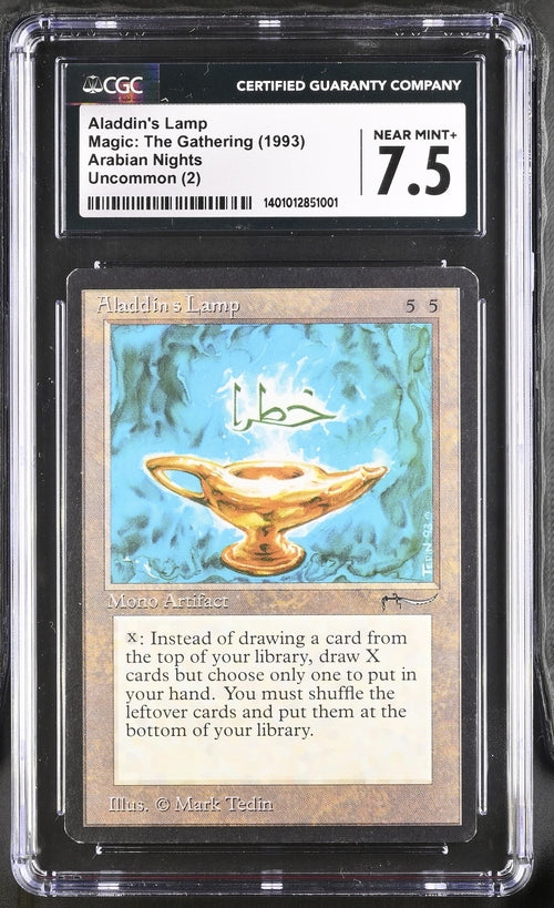 Aladdin's Lamp (ARN-U) (Graded - CGC 7.5)