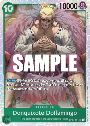 Donquixote Doflamingo (OP04-031 SR)