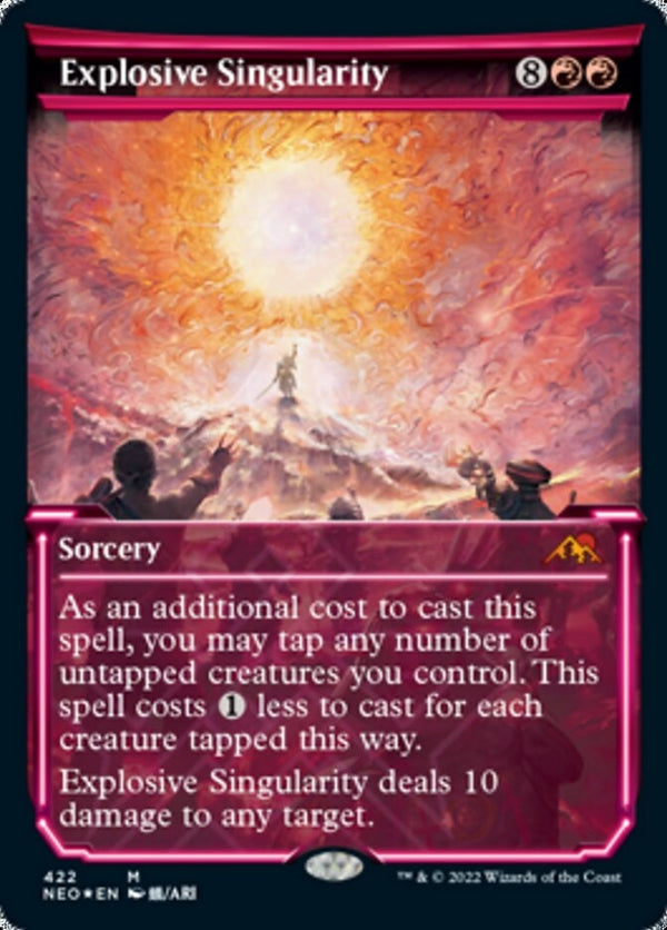 Explosive Singularity [#422 Etched FOIL] (NEO-M)