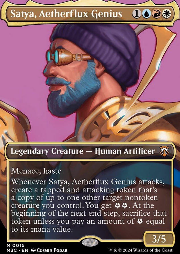 Satya, Aetherflux Genius [#0015 Borderless Profile] (M3C-M)