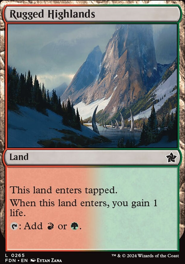 Rugged Highlands [#0265] (FDN-C-FOIL)