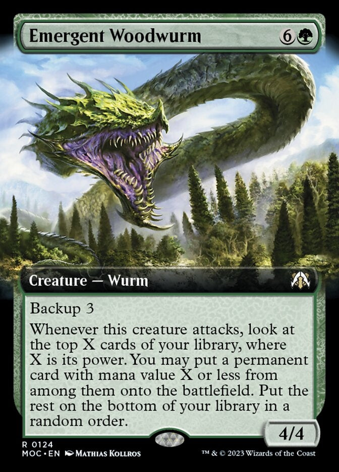 Emergent Woodwurm [