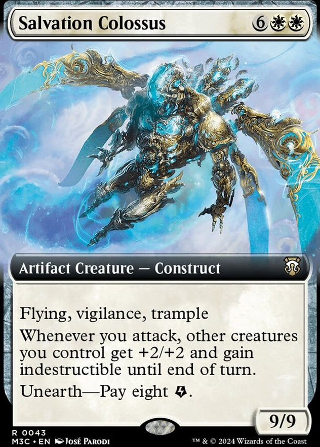 Salvation Colossus [#0043 Extended Art Ripple Foil] (M3C-R)