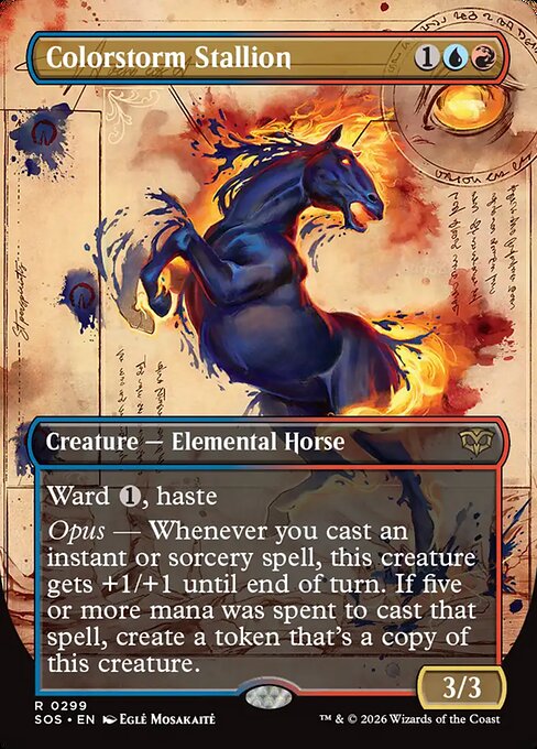 Colorstorm Stallion [ #0299 Borderless ] (SOS-R)