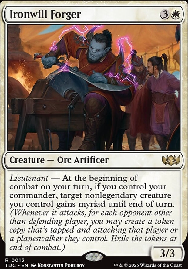 Ironwill Forger [ #0013 ] (TDC-R)