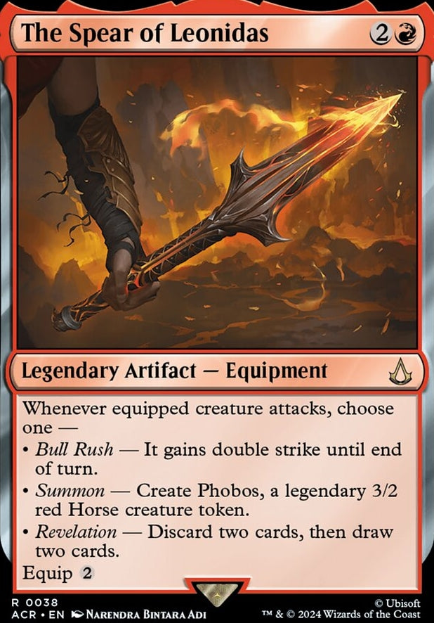 The Spear of Leonidas [#0038] (ACR-R-FOIL)