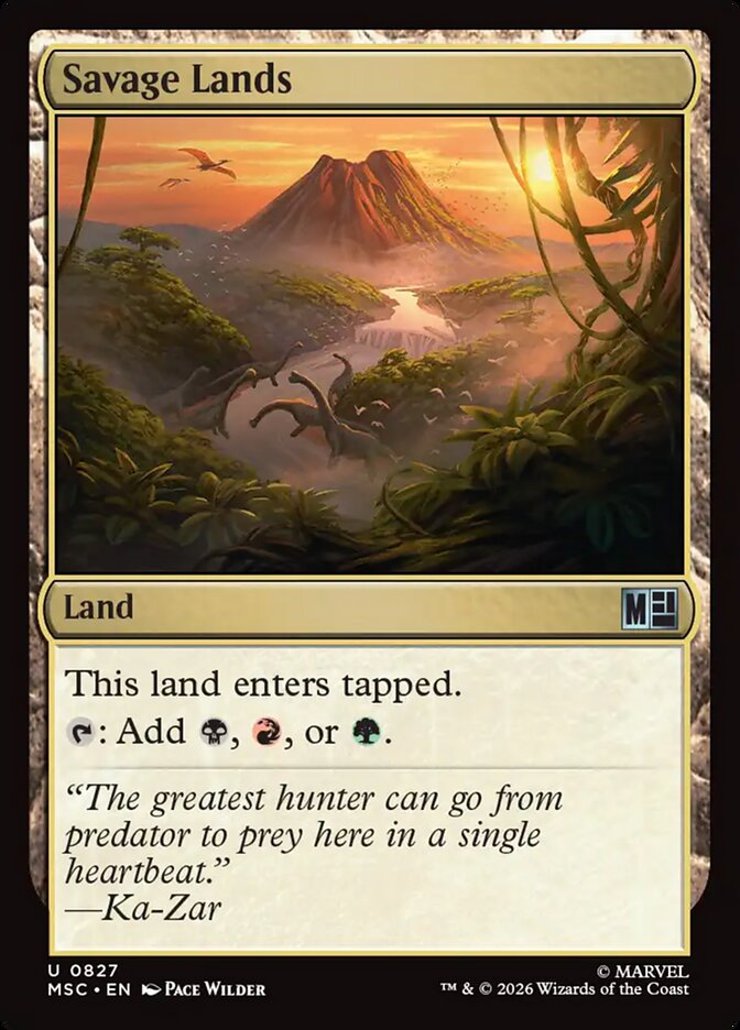 Savage Lands [ #0827 ] (MSC-U)