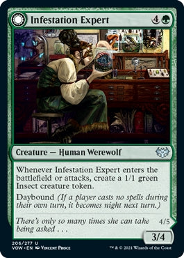 Infestation Expert // Infested Werewolf (VOW-U)