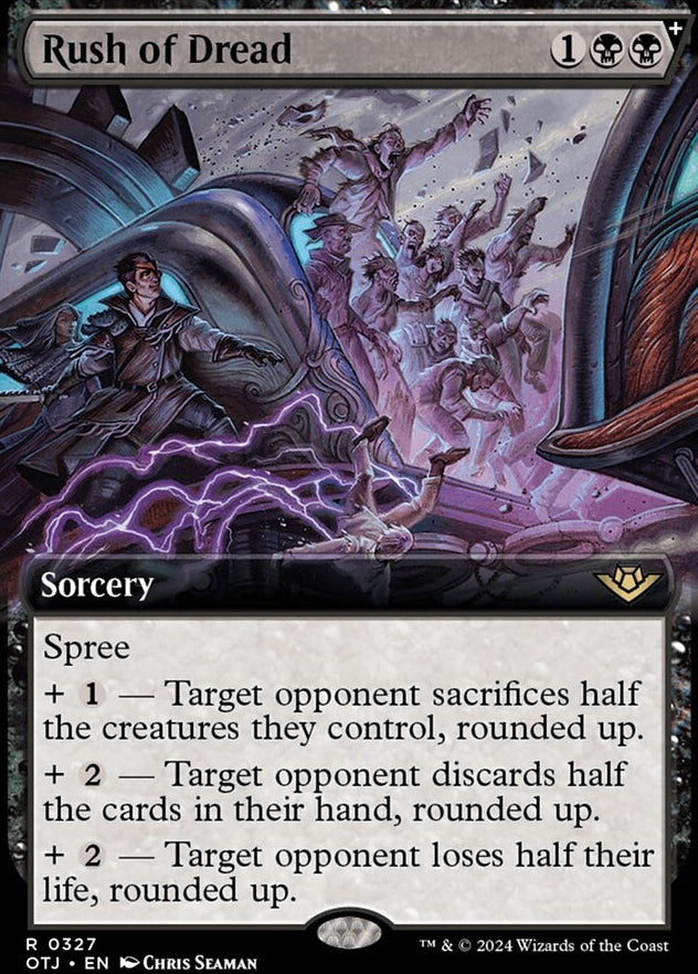 Rush of Dread [#0327 Extended Art] (OTJ-R)