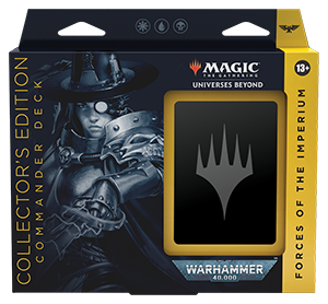 MTG: Universes Beyond: Warhammer 40,000 Commander - Collector's Edition: Forces of the Imperium (WUB) (GUR)