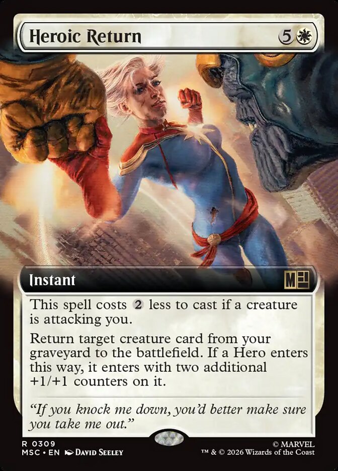 Heroic Return [ #0309 Extended Art ] (MSC-R)