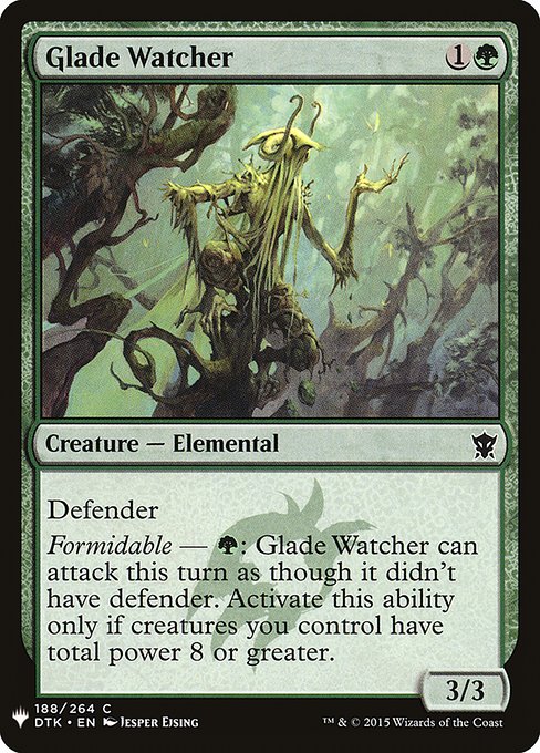 Glade Watcher [Mystery Booster #1222] (DTK-C)