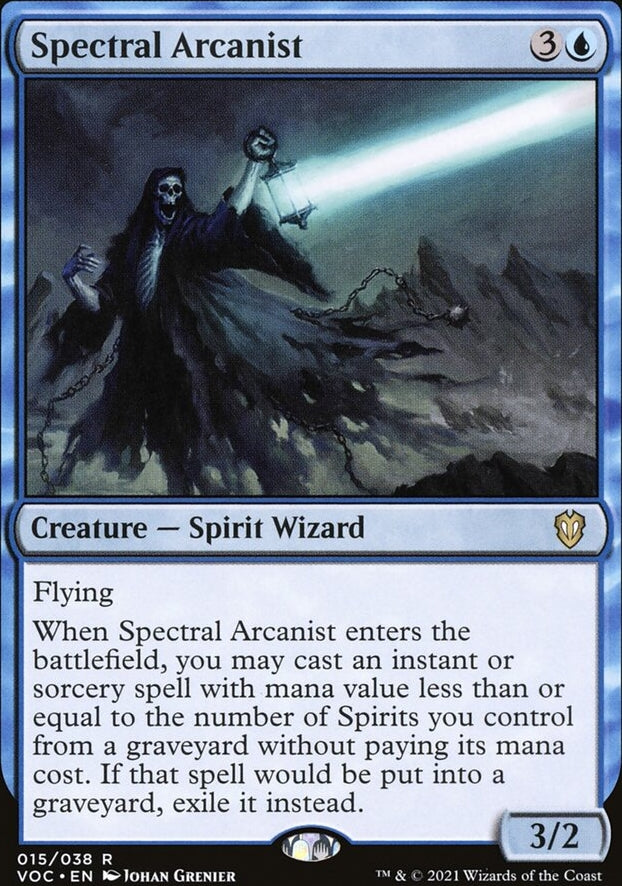 Spectral Arcanist [ #0015 ] (VOC-R)