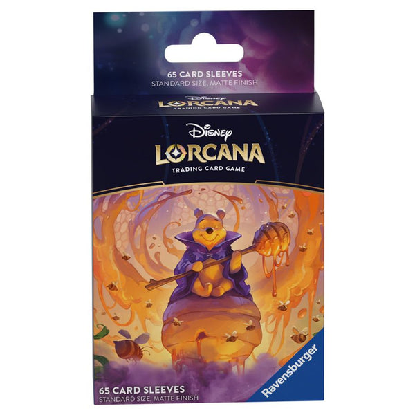 Lorcana TCG: Azurite Sea - Card Sleeves: Pooh (65) (Release Date: 11.15.24) (Available online 11.25.24)