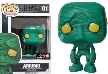 POP Figure: League of Legends #0001 - Amumu (Game Stop) (Box Damage)