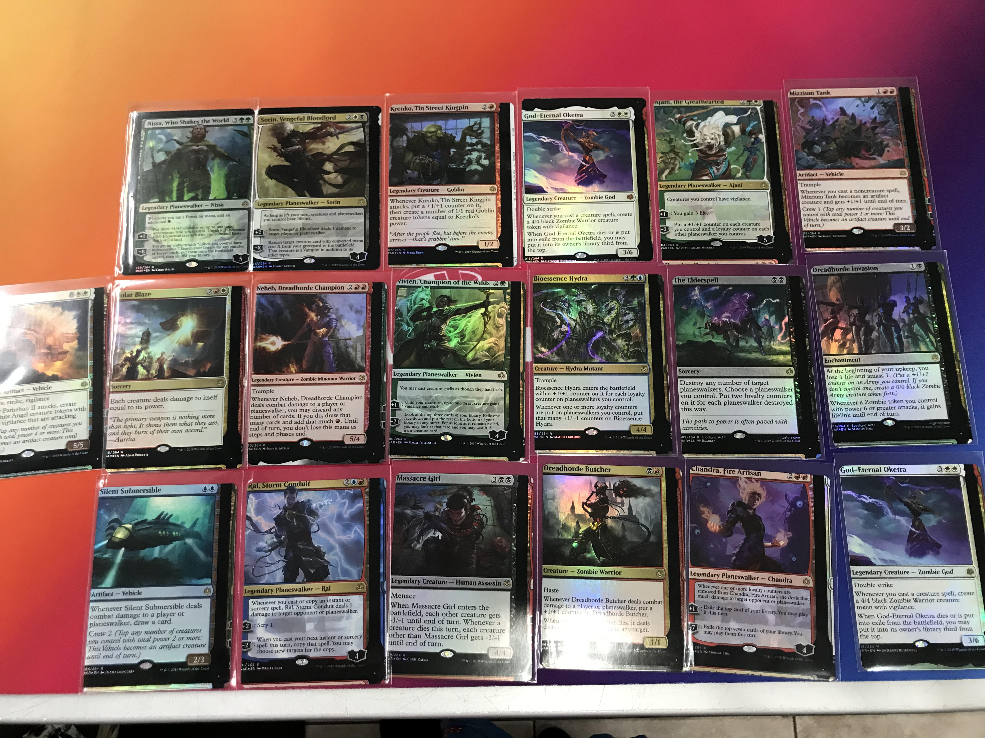 MTG Miscut Lot