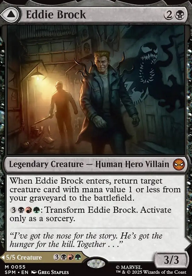Eddie Brock // Venom, Lethal Protector [ #0055 ] (SPM-M)