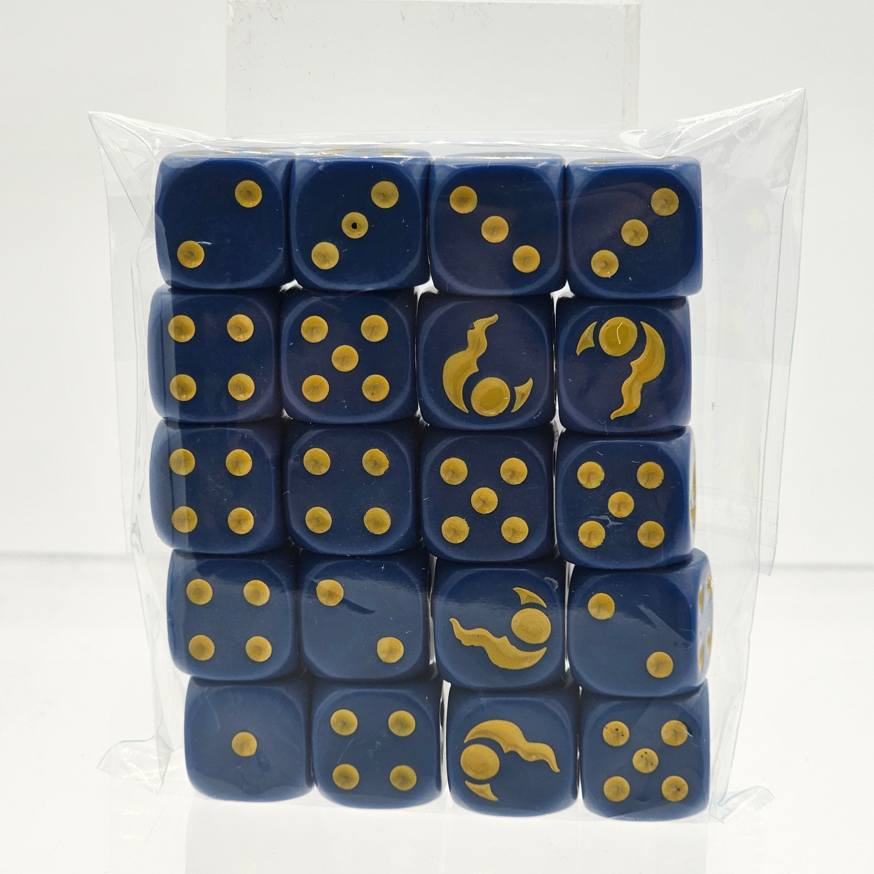 Citadel Hobby: Dice Set - Age of Sigmar: Chaos - Disciples of Tzeentch (3rd) (USED)