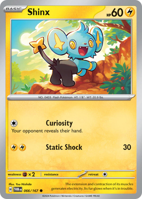 Shinx - 066/167 (TWM) Common - Near Mint