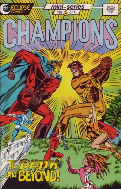 Champions (1986 Series) #1-6 (5.0) (Complete Series) (Comic Bundle)