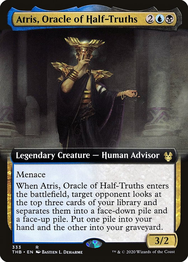 Atris, Oracle of Half-Truths [#333 Extended Art] (THB-R-FOIL)