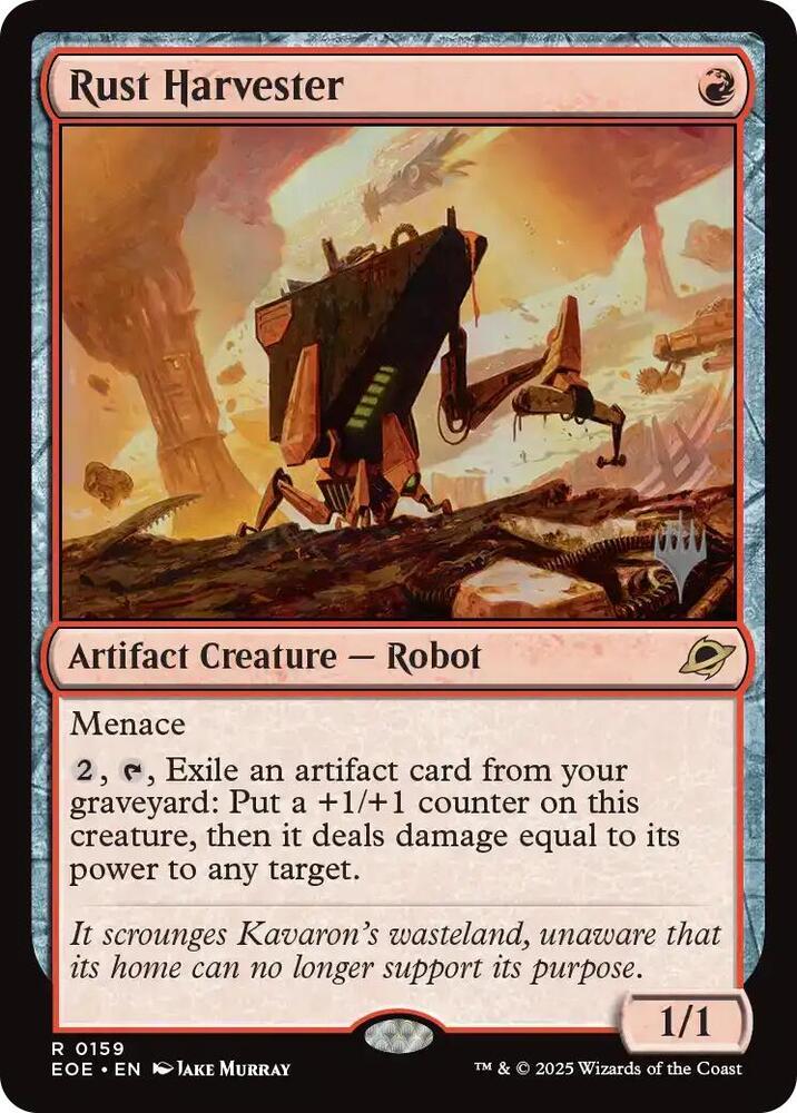 Rust Harvester [#0159] (EOE-R-PP-FOIL)