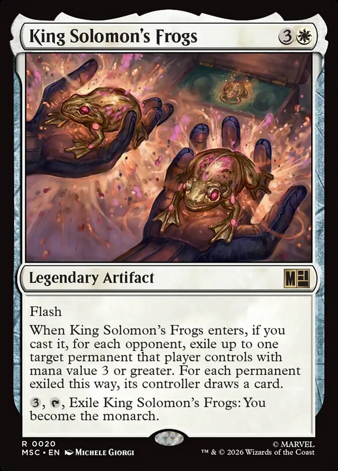 King Solomon's Frogs [ #0020 ] (MSC-R)
