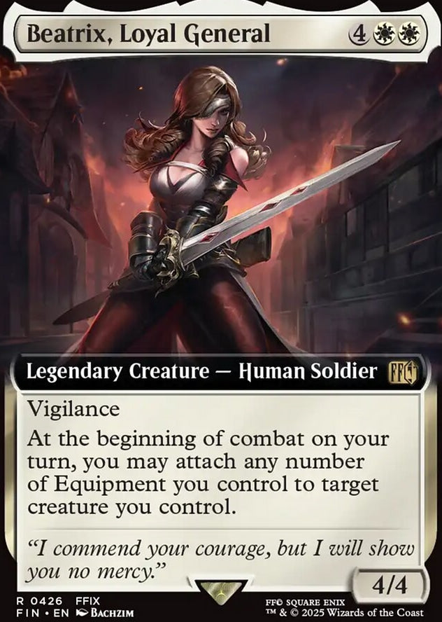 Beatrix, Loyal General [ #0426 Extended Art ] (FIN-R)