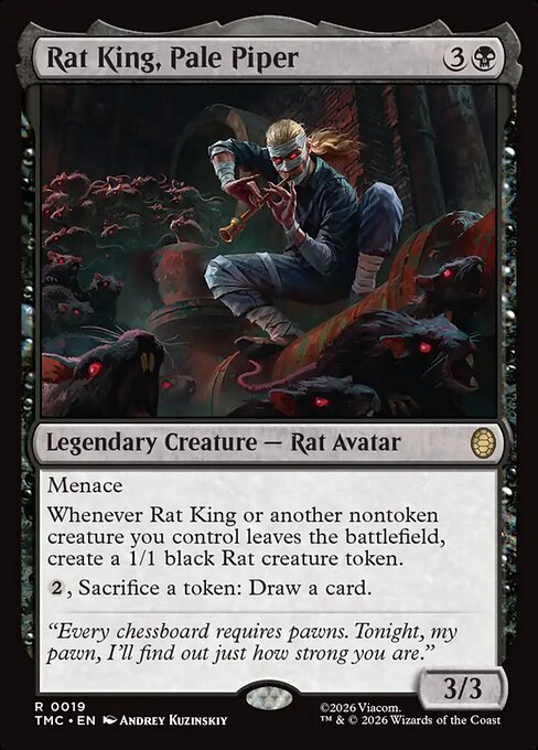 Rat King, Pale Piper [ #0019 Surge Foil ] (TMC-R)