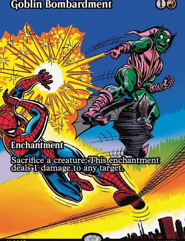 Goblin Bombardment [ #0023 Borderless ] (MAR-M)