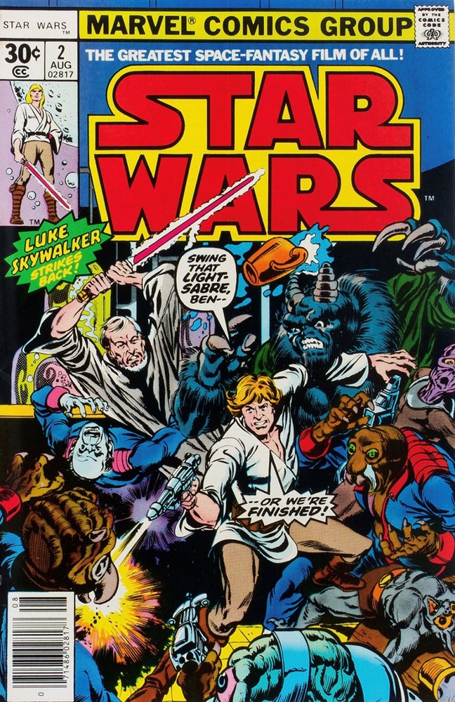 Star Wars (1977 Series) #2 (6.0) 1st Appearance of Han Solo, Chewbacca, Greedo, Ponda Baba, Jabba the Hutt