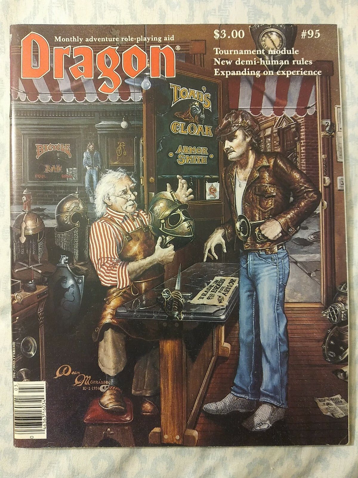 Dragon Magazine #95 (USED) "Into the Forgotten Realms" AD&D tournament module.